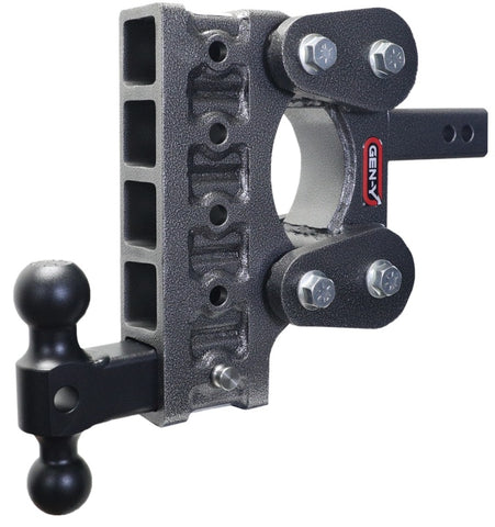 Gen-Y The Boss Torsion-Flex 2in Shank 7.5in Drop 1.1K TW 10K Hitch w/GH-031 Dual-Ball - GH-1015