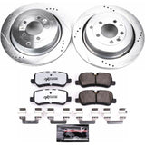 Power Stop 10-16 Land Rover LR4 Rear Z36 Truck & Tow Brake Kit - K6564-36