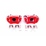 Power Stop 14-16 Acura MDX Rear Red Calipers w/Brackets - Pair - S7142