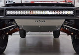 N-Fab M-RDS Front Bumper 16-17 Chevy 1500 - Tex. Black w/Silver Skid Plate - C161MRDS-TX