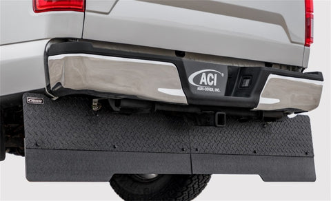 Access Rockstar 2020+ Chevy 2500/ 3500 (w/ Adj. Rubber) Black Urethane Finish Full Width Tow Flap - H4020159