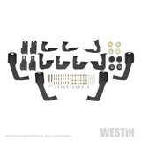 Westin/HDX 07-18 Chevrolet Silverado 2500 6.5ft Drop Wheel to Wheel Nerf Step Bars - Textured Black - 56-5345752