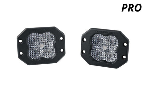 Diode Dynamics SS3 Pro ABL - White Combo Flush (Pair) - DD6936P
