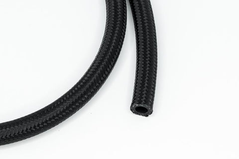 DeatschWerks 6AN Black Nylon Braided CPE Hose 10 Feet - 6-02-0815-10