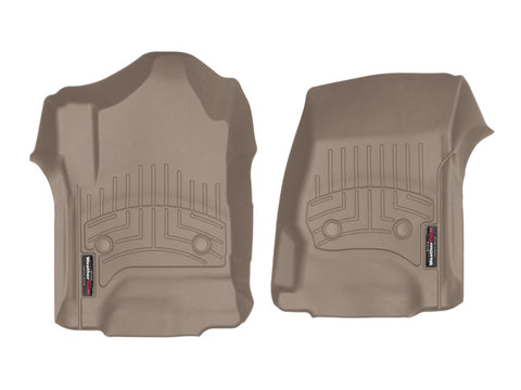 WeatherTech 14+ Chevrolet Silverado 2500/3500 Front FloorLiner - Tan - 457221