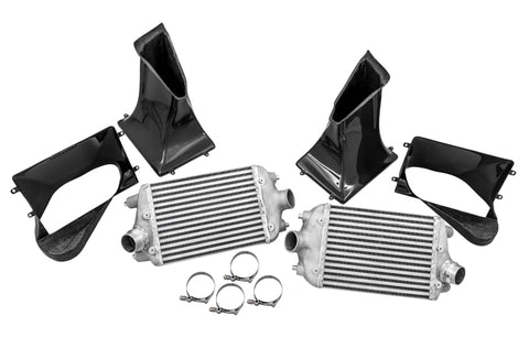 AWE Tuning Porsche 991 (991.2) Turbo/Turbo S Performance Intercooler Kit - 4510-11050