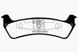 EBC 95-01 Ford Explorer 4.0 2WD Ultimax2 Rear Brake Pads - UD667