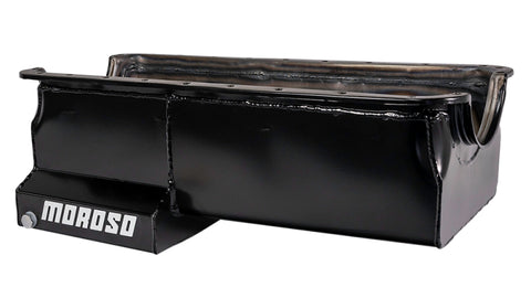 Moroso Ford 429-460 (w/Rear Sump) Wet Sump 7qt 8.5in Steel Oil Pan - 20614