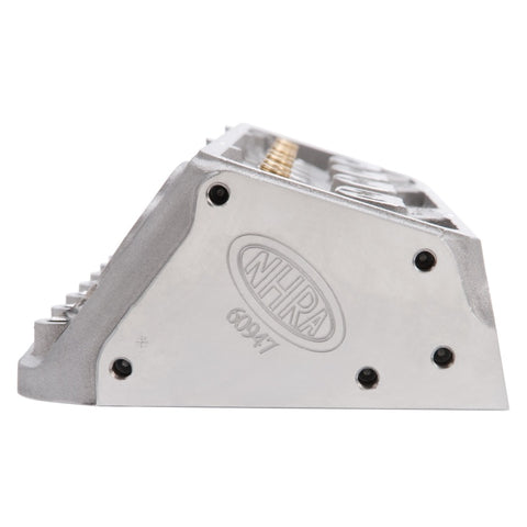 Edelbrock Cylinder Head SBC NHRA Legal 64cc Angled Plug Bare Single - 60947