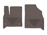 WeatherTech 2018+ Chevrolet Traverse Front Rubber Mats - Cocoa - W469CO