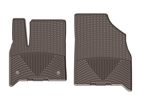 WeatherTech 2018+ Chevrolet Traverse Front Rubber Mats - Cocoa - W469CO