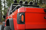 Rugged Ridge 20-24 Jeep Gladiator Flush Mount Tail Light (Pair) - Blk - 11652.02