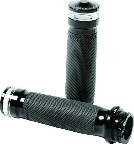 Performance Machine Contour Led Handle Grip Set - Black Ano - 0063-2101M-B
