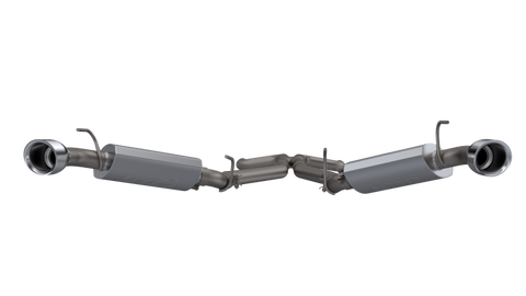 QTP 14-15 Chevrolet Camaro SS 6.2L 304SS AR3 Cat-Back Exhaust w/4.5in Tips - 600115
