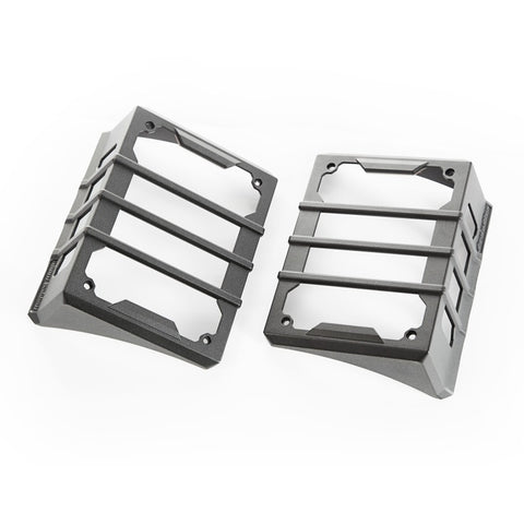 Rugged Ridge 07-18 Jeep Wrangler JK Black Elite Tail Light Guards - 11226.05