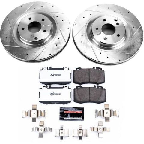 Power Stop 02-04 Mercedes-Benz C32 AMG Front Z26 Street Warrior Brake Kit - K6205-26