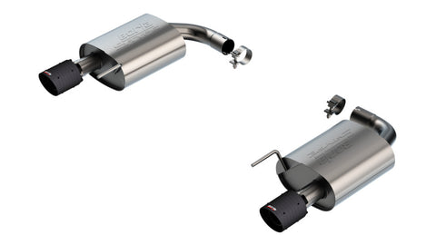 Borla 2024 Ford Mustang GT 5.0L V8 w/o Active Exhaust S-Type Axle-Back Exhaust System - Carbon Fiber - 11983CFBA