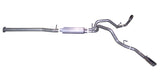 Gibson 08-09 Chevrolet Silverado 1500 LS 4.8L 2.25in Cat-Back Dual Extreme Exhaust - Stainless - 65628