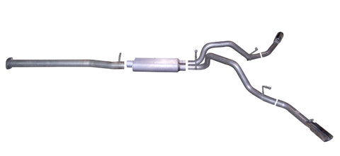 Gibson 08-09 Chevrolet Silverado 1500 LS 4.8L 2.25in Cat-Back Dual Extreme Exhaust - Aluminized - 5628