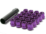 Wheel Mate Muteki Open End Lug Nuts - Purple 12x1.50 - 31886L