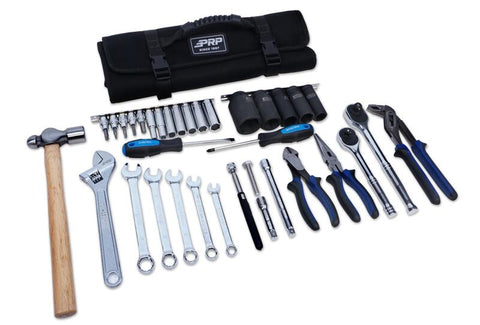 PRP Kawasaki KRX Roll Up Tool Bag w/ 35pc Tool Kit - E132