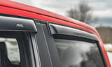 AVS 01-04 Toyota Hilux Double Cab Ventvisor Outside Mount Window Deflectors 4pc - Smoke - 94405