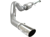 aFe Atlas Exhaust 4in Aluminized Cat-Back w/ 304 SS Polished Tip 11-13 Ford F-150 EcoBoost V6 3.5L - 49-03041-P
