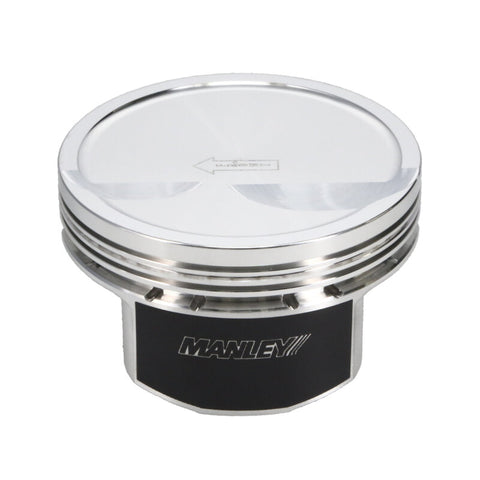 Manley Small Block Chevy LS Series 4.030in Bore 1.115in CD 10cc Dish Platinum Series Pistons - E/D - 592730CE-8