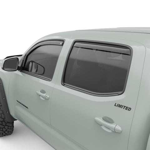 EGR 2016-2017 Toyota Tacoma In-Channel Window Visors - Smoked (575081) - 575081