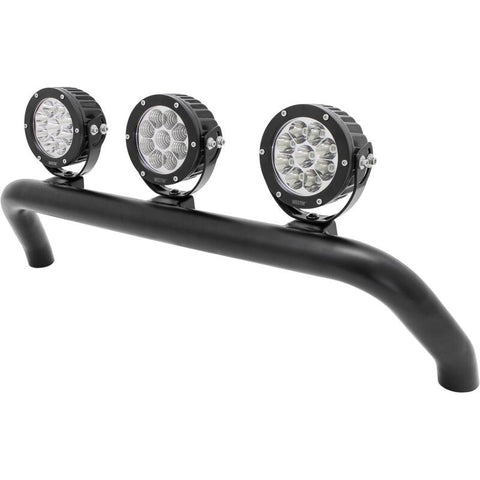 Westin/Snyper 07-17 Jeep Wrangler Snyper Bumper Mount Light Bar - Textured Black - 62-41055