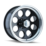 ION Type 171 16x10 / 8x165.1 BP / -38mm Offset / 130.8mm Hub Black/Machined Wheel - 171-6181B