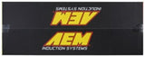 AEM 98-02  Accord DX LX EX 4cyl.  Silver Cold Air Intake - 21-415C