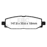 EBC 2018+ Jeep Wrangler (JL) Ultimax Rear Brake Pads - UD2186