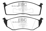EBC 93-94 Chrysler Concorde 3.3 Redstuff Front Brake Pads - DP31123C