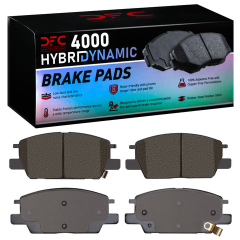DFC 16-22 GMC Terrain Front 4000 Hybridynamic Brake Pads - 4000-1913-00