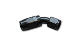Vibrant -12AN 45 Degree Elbow Hose End Fitting - 21412