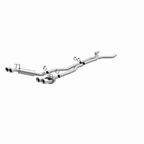 MagnaFlow 13 Chevy Camaro V8 6.2L S/C Quad Split Rear Exit Cat Back Perf Exhaust - 15053
