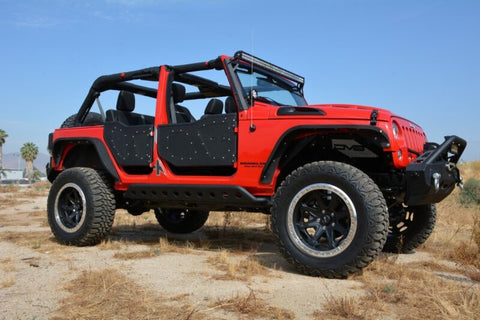 DV8 Offroad 07-18 Jeep Wrangler Jk Rock Doors - RDSTTB-01R