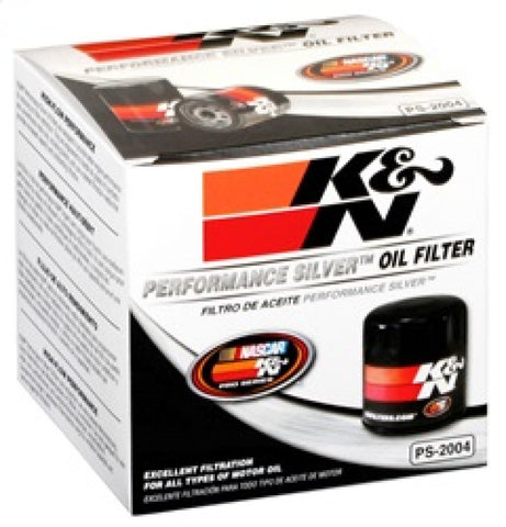 K&N Oil Filter for Fiat/Porsche/Triump/Alfa Romeo/MG/Dodge/Mercury/Toyota 3.656in OD x 4in H - PS-2004