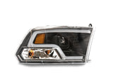 Raxiom 09-18 RAM 1500 LED Halo Projector Headlights- Black Housing (Clear Lens) - R111516