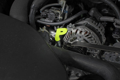 PERRIN Subaru Dipstick Handle P Style - Neon Yellow - PSP-ENG-720NY