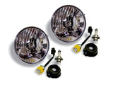 KC HiLiTES 07-18 Jeep JK H4 Headlight Conversion Kit - DOT Apprv./Incl. H13 to H4 Connectors (Pair) - 42302