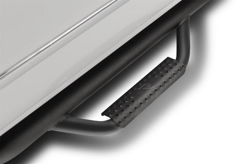 N-Fab Nerf Step 07-10 Chevy-GMC 2500/3500 Crew Cab 8ft Bed - Tex. Black - Bed Access - 3in - C07115CC-6-TX