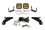 Diode Dynamics 21-22 Ford F-150 SS5 Bumper LED Pod Light Kit - Yellow Pro Combo - DD7331