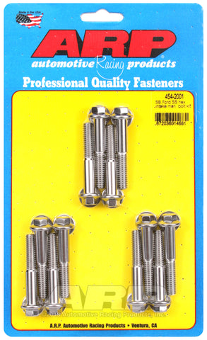 ARP Ford SS Hex Intake Manifold Bolt Kit - 454-2001
