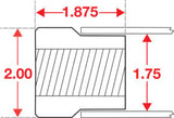 SPC Performance Weld In Bung RH Thread 1-1/4in x 12 - 15306