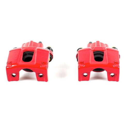 Power Stop 05-10 Infiniti QX56 Rear Red Calipers w/o Brackets - Pair - S2948