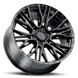MTX Gangstar Gloss Black 20x10in / 6x139.7 BP / -18mm Offset / 106.1mm Bore - X301GB-21060-18