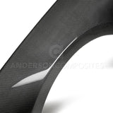 Anderson Composites 2018 Ford Mustang GT350 Style Carbon Fiber Fenders (Pair) - AC-FF18FDMU-GR
