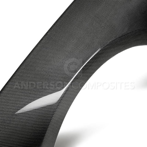 Anderson Composites 2018 Ford Mustang GT350 Style Carbon Fiber Fenders (Pair) - AC-FF18FDMU-GR